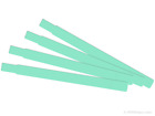 100127144-4 Zebra Fun Wristband Green Roll Per Labels