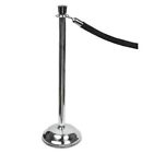 7977424 11000 Tatco Inc Crowd Control Posts Chrome High Silver 797742110004