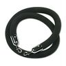 7977422 11116 Tatco Crowd Control Rope Velour Black 797742111162