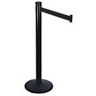 7977429 11711 Tatco Crowd Control Bases Steel Deep Black 797742117119