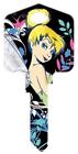 135185 Hillman Fasteners Disney Key Tinker Bell Naughty Nice 845849004501