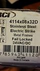4114x08x32d 24vac Rci Electric Strike Fail Locked Stainless Steel Dc