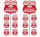 2612-adt-stake Propertyguard Home Alarm Security System Sign Post Stickers Auto Cctv