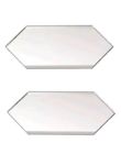 32502 Mirredge Seam Plates Clear Mirror
