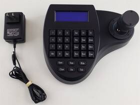200b 3dkey Ptz Camera Keyboard Controller With Power Supply Used