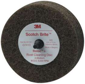 3m-7410 3m 642008976002 Scotch-brite Rivet Cleaning Disc 07410 4 Inch X 1 1/4