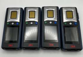 Ma16 3m Bc2u Lot Of 4 Cogent Fingerprint Scanner Reader Bluecheck 2 No Batteries