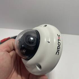 Vx-5m28-md-iaw 3xlogic 3x Logic Vx 5m28 Md Mini Dome Ip Camera Indoor Outdoor Network Alarm Cctv