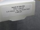 43-200-950 Budget Library Supplies Box Of Inch Double Sided Tail Tags