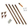 6740162 64112 Mirredge Royal Oak Decorative Mirror Framing Installation Kit 674016641122