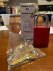 6835red Master Lock Pack Of Masterlock Pro Series Padlock Shackle