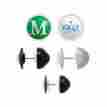 T-to-td5000 8.2mhz All-tag 38098 Checkpoint Compatible Dural Tag Blk With Pin 1 Box Of 1k 743724179835
