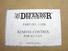 82-11426 Defender Security Remote Control