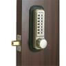 2210-bb-dc 831469001129 Lockey Mechanical Keyless Deadbolt Double Sided Combination Brig