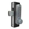 2900-sc 831469003628 Lockey Mechanical Keyless Narrow Stile Deadbolt Satin Chrome