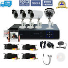 900tvl Unbranded Generic New1tb Hard Drive 8ch 960h Dvr 4 Cctv Camera Home Video Security System