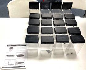 S3hb106 Alpha High Theft Security Case Lot Of 20 8x4x3 No S3 Handkey With Manual