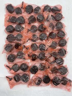 2almnswrplnd Alpha Security 10 Lot Of 25 Gen2 2 Alarm Mini Spider Wrap 32 Inch Am