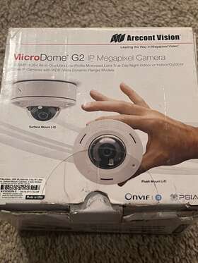 Av3556dn-s Arecont Vision Microdome G2 Ip Megapixel Security Camera Vandal Proof