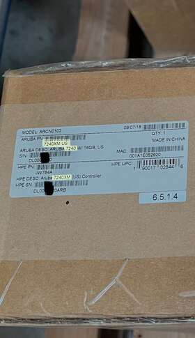 7240xm-us Aruba New 7240 W 16gb Us Hpe Jw784a Arcn0102