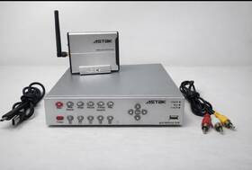 Cm-04de Astak 4ch Dvr Cctv Security Recorder Tested Working