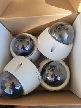 5.0mp-hd-dome-dm Avigilon 4 Used Camera In Good Condition. Some Scratch And Ding