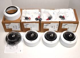 01595-001 Axis Lot Of 4 P3247-lv 5mp Network Dome Cameras Please Read