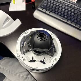 Axis 02224-001-02 Q3536-lve 4mp Dome Camera 29mm Lightfinder Forensic Wdr Tested And Working