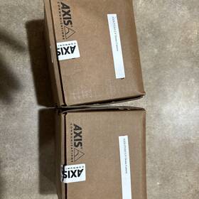 P3265-lv Axis 0586-001 Lot Of 2 Used Network Camera Wide Angle Vandal Resistant