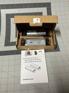 01857-001 Axis Communications 1966992 Long Range Poe Extender Kit 1966991 And Read