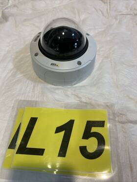 P3255-lve Axis Dome Network Security Camera Tested In Good Working Conditon