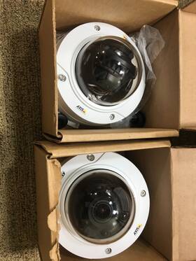 02326-001read Axis P3265 Lot Of 2 P3265-v Network Dome Camera