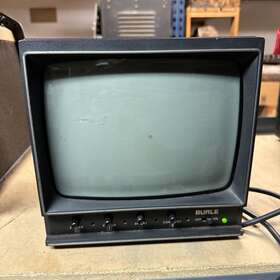 Tc1910a Burle Security Products Tv Monitor Model 8 Inch Vintage