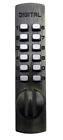 C-120-ab Lockey Surface Mount Slide Deadbolt Antique Brass 831469000115