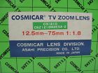 C31210 Cosmicar Pentax Video Zoom Lens New