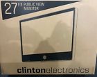 Ce-m27a-b Clinton Electronics Public View Monitor