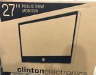 Ce-m27s Clinton Electronics Wren Public View Color Lcd Monitor Camera