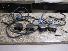 Scmr-24 Coban Technologies Lot Of 4 Video System Police Car Secondary Backup Cameras