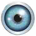 Cvi-18z-eye Mirrors Worldwide 18 Dia Acrylic Indoor Where Watching You Printed Eyeball Convex Mirror 706970329119