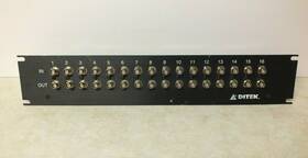 Dtk-rm16 Ditek Composite Video Protector 16 Channel Surge Supressor Rack Mount