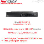 Ds-7716ni-sp-16-r Hikvision Nvr Port Poe Hdd