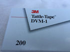 75-0299-6185-3 Dvm-1 Tattle Tape Security Strips Made In Usa