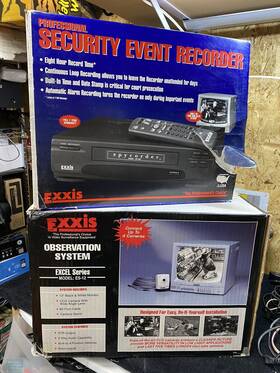 Es-400 Exxis 738355001204 Bundle Complete System Observation Es-12 And Pro Security E. Recorder