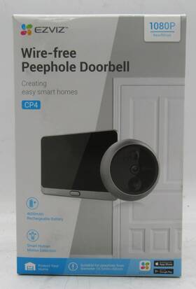 117175 Ezviz Cs-cp4 Wire-free Security Camera Peephole Doorbell #117175