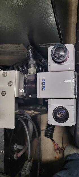 50-ms Flir Ptz Dual Camera Cctv And Thermal
