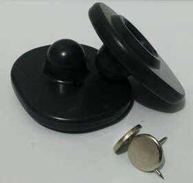 Foxfire 313033679618 Checkpoint Compatible 8.2 Mhz Mini Security Hard Tags - 1 000pk