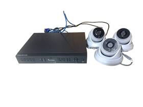 15chd Ge Security Model No. Truvision Dvr - 3 Camera Cord Cut Need Repaired