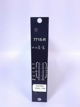 S7715dr-rst1 Ge Security Sm 2-way 2 Channel Mpd Data Rx Rack #5525