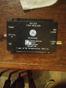 Vri101m Ge International Fiber Systems Security Video Receiver