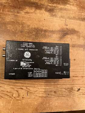 Vt7220-2drdt Ge Security 2 Channel Video Transmitter And Transceiver Tested Work